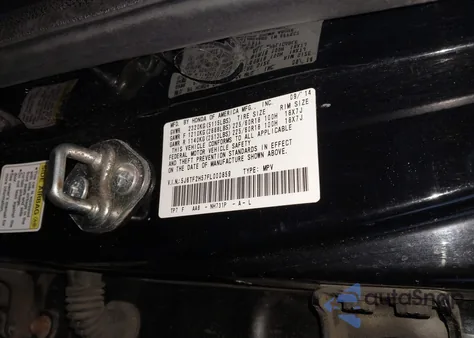 2015 Honda Crosstour Ex-L V6 z USA, uszkodzony, nr VIN 5J6TF2H57FL000859